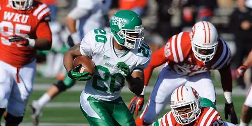 Florida Atlantic Owls at North Texas Mean Green Football