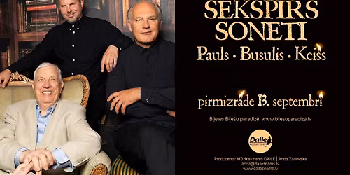 \u0160EKSP\u012aRS. SONETI. Pauls | Busulis | Kei\u0161s