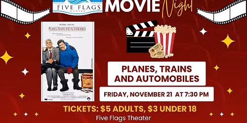 Movie Night: Planes, Trains and Automobiles