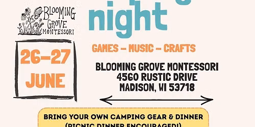 Camping at BGM