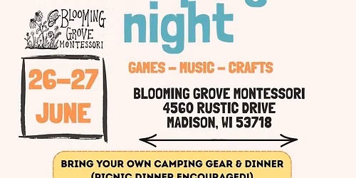 Camping at BGM