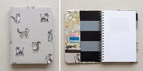 The Handmade Gift Series: Quilted Book & Journal Cover