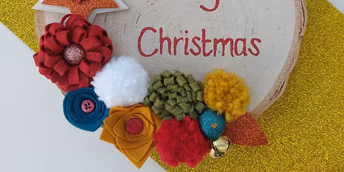 Christmas Wooden Plaques Workshop