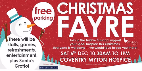 The Myton Hospices - Coventry Christmas Fayre 2025
