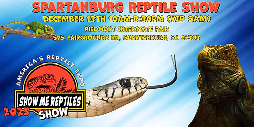 Spartanburg Reptile Expo (Show Me Reptile Show)
