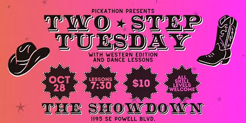 Two-Step Tuesday with Western Edition and Dance Lessons