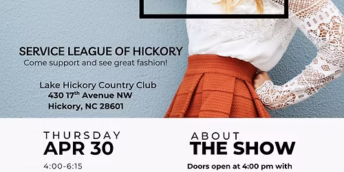 Service League of Hickory Fashion Show