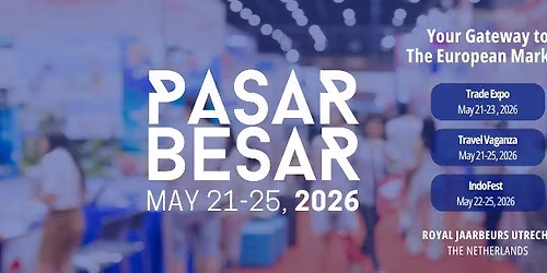 Pasar Besar 2026 I Jaarbeurs-Utrecht