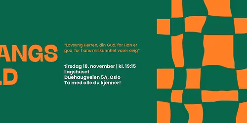 Lovsangskveld m. OKSL\ud83d\ude4c