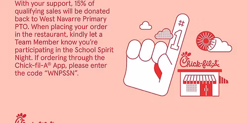 WNP Spirit Night at Chick-fil-A Gulf Breeze