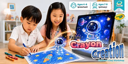 From Crayon to Cosmos: A Children's Day AI Art Adventure