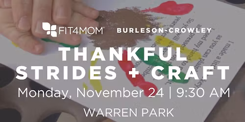 Thankful Strides + Craft