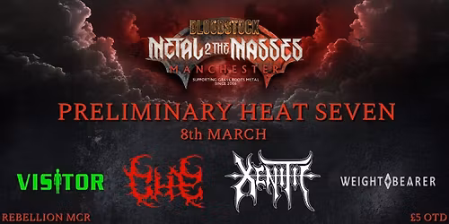 Metal 2 The Masses 2026 - Heat 7