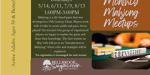 Monthly Mahjongg Meetup 