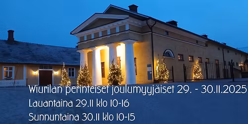 Wiurilan perinteiset joulumyyjäiset