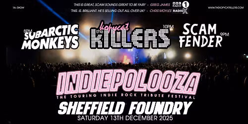 Indiepalooza - Sheffield Foundry - 13th December 2025