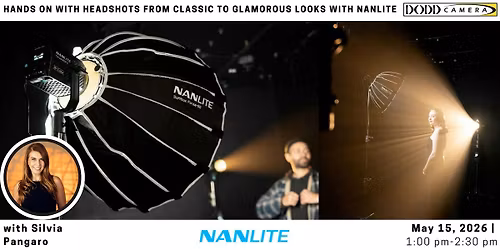 Hands On with Headshots from Classic to Glamorous Looks with Nanlite