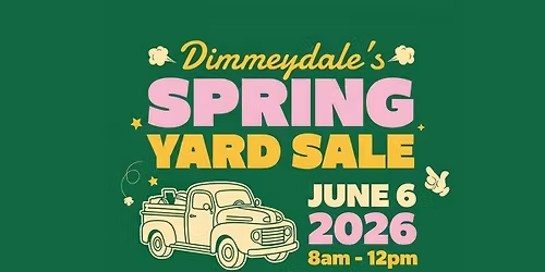 Dimmeydale Spring Yard Sale