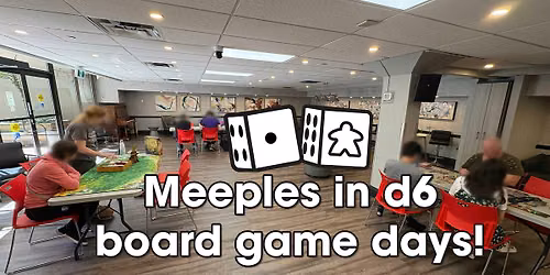 Meeples in D6 July