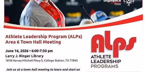 Area 6 ALPs Town Hall 
