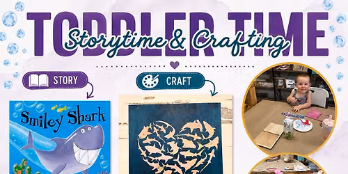 Toddler Time | Smiley Shark Story & Craft | Lake Havasu