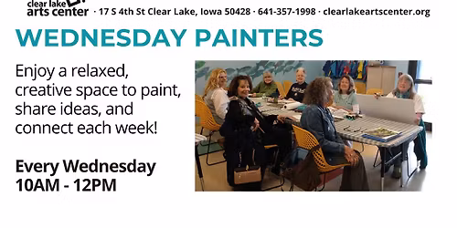 Wednesday Painters at the Clear Lake Arts Center