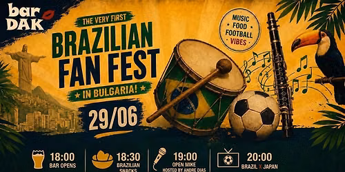 Brazilian fan fest: \ud83c\udde7\ud83c\uddf7Brazil X \ud83c\uddef\ud83c\uddf5Japan