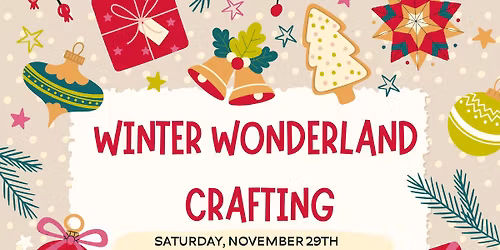 Winter Wonderland Crafting @ Fremont Main Library