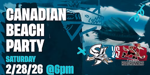 Canadian Beach Party - San Jose Barracuda vs. Tucson Roadrunners