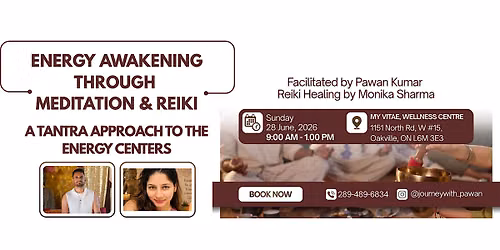 Energy Awakening Through Meditation &Reiki: Tantra Approach Energy Centers