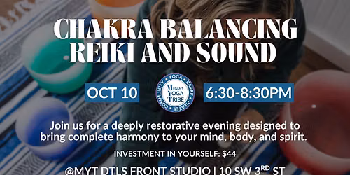 Chakra Balancing Reiki & Sound 