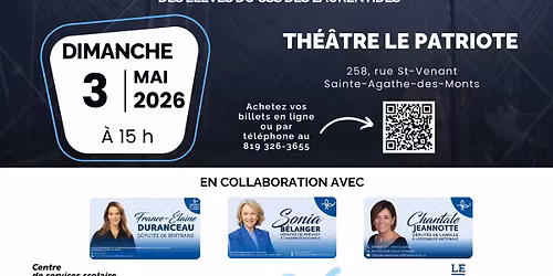 Spectacle-b\u00e9n\u00e9fice avec Louis-Jos\u00e9 Houde