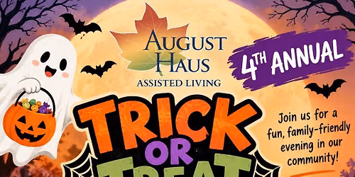 4th Annual August Haus Community Trick or Treat