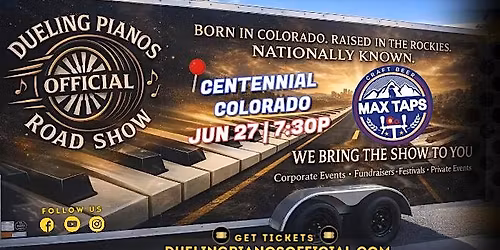 Centennial, CO | Dueling Pianos Official Road Show | Max Taps