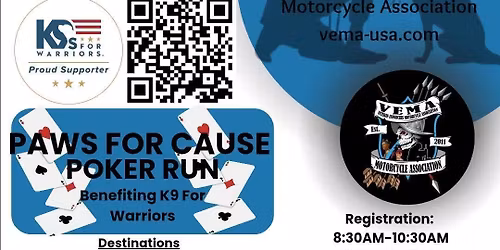 VEMA Jax- Paws for Cause Poker Run