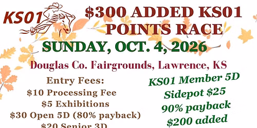 KS01 Member Appreciation Points Race