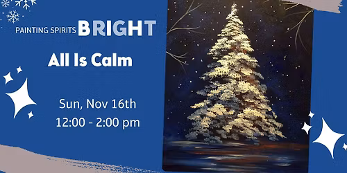 Wintery Paint & Sip Party!