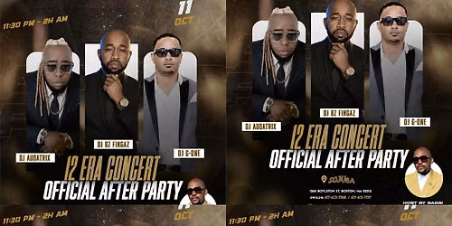 12ERA Concert Official After Party