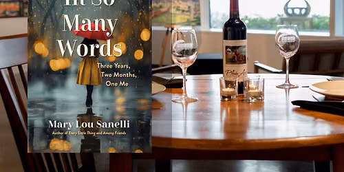 Wine & Words With Mary Lou Sanelli