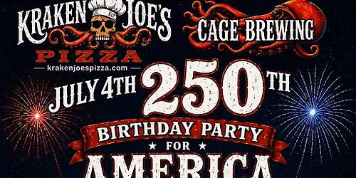 Cage's 4th of JULY MUSIC FEST: America=250+Pepper=100 | 4 Bands 4 FREE