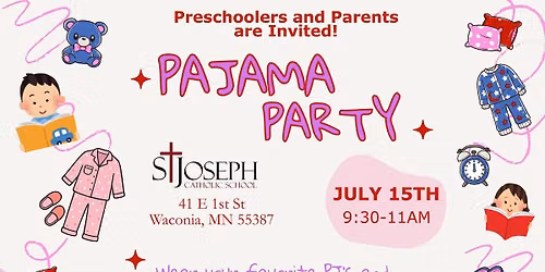 Join Us for a Preschool Pajama Party!