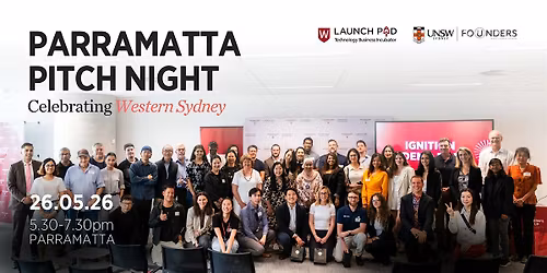Parramatta Pitch Night: Celebrating Western Sydney