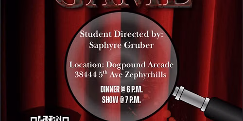 ZHS Bulldog Theatre: Murder Game 