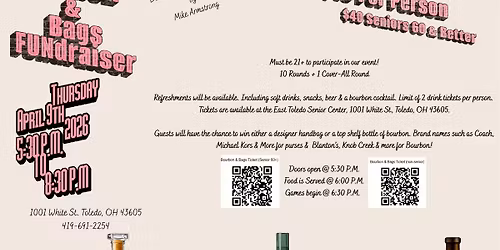 Bourbon & Bags Fundraiser