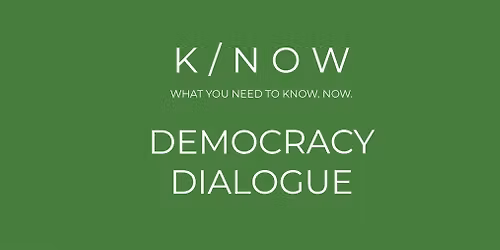 K\/NOW Dialogue: Ukraine's Surprise Pivot