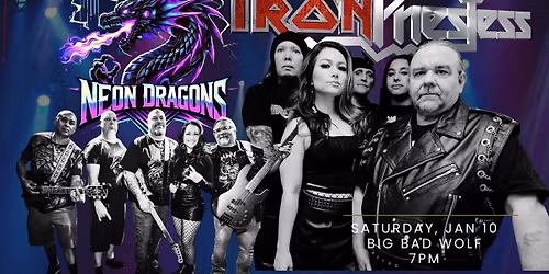 The Wolf Howls: Iron Priestess x Neon Dragons 