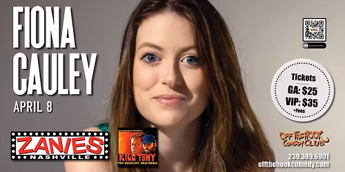 Comedian Fiona Cauley Live in Naples, Florida!