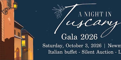 Gala 2026 - A Night in Tuscany - Benefiting the charitable works of the club.
