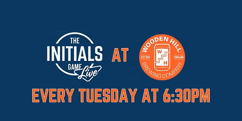 The Initials Game Live at Wooden Hill