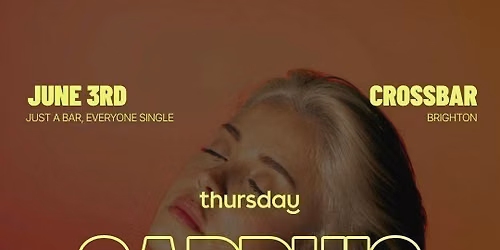 Wednesday | Sapphic Singles ONLY | Crossbar, Brighton